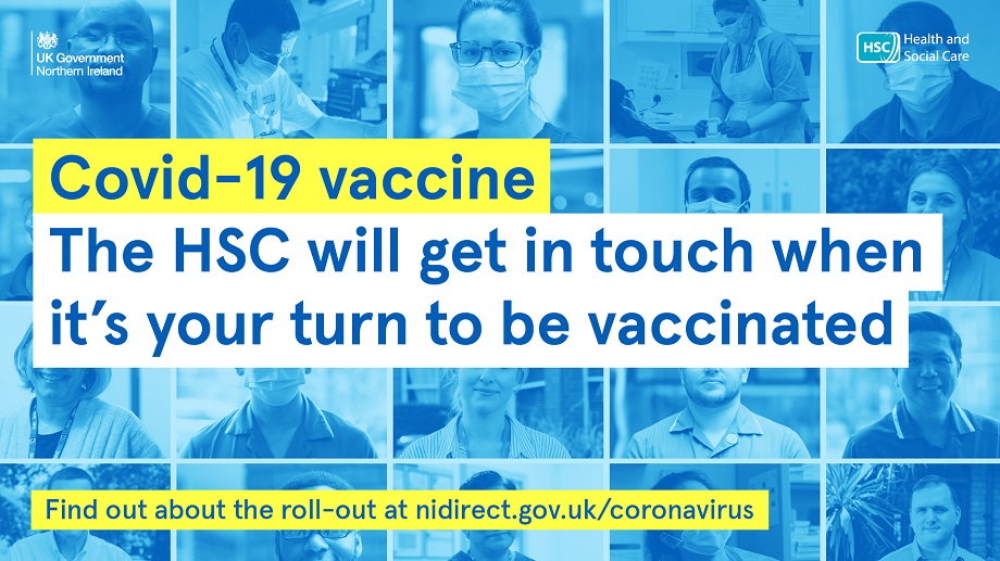 Covid-19 vaccine. the HSC will get in touch when it